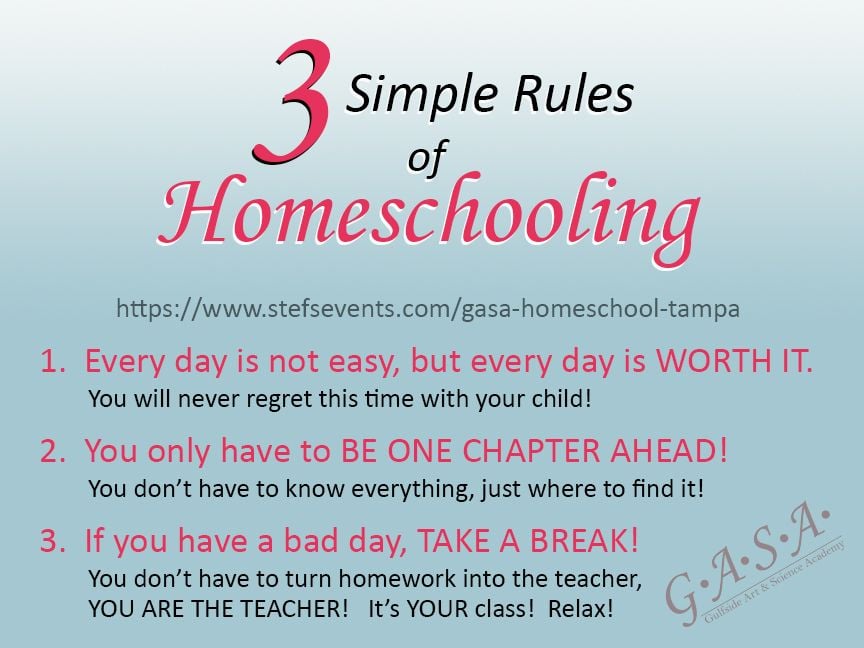 homeschooling rules, how to homeschool, homeschooling help